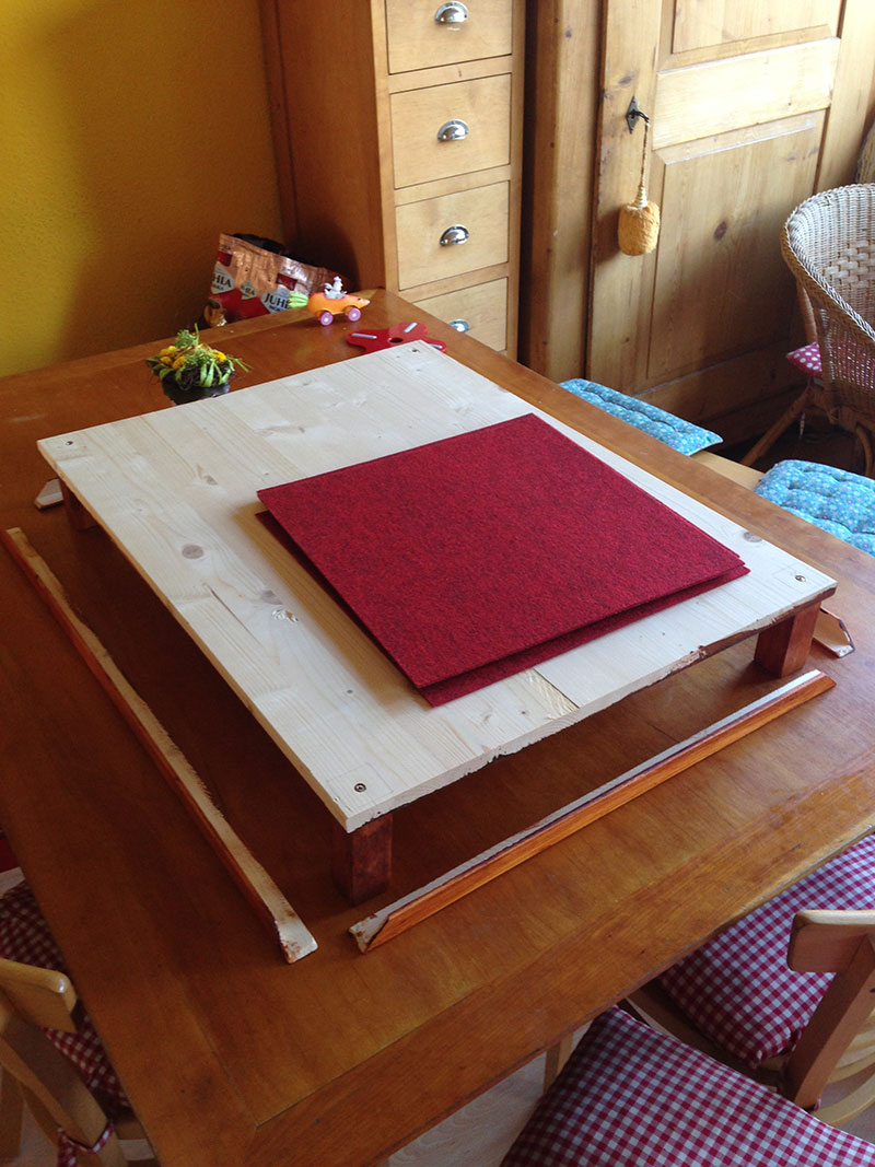 Selbstklebender Filzboden